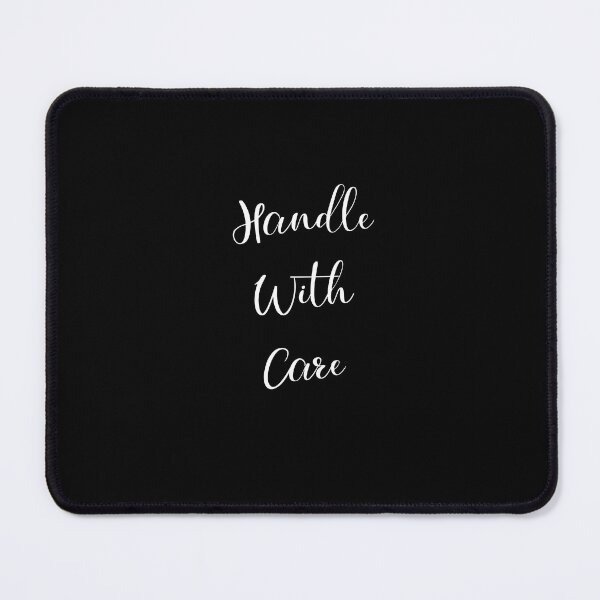 Item preview, Handle With Care Black and White designed and sold by Erkadesign.
