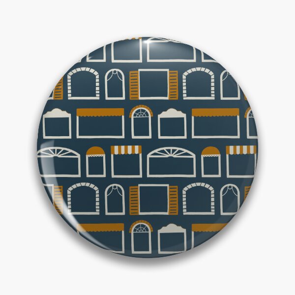 Item preview, Lively window styles from welcoming homes on midnight blue designed and sold by aysegulkacar.