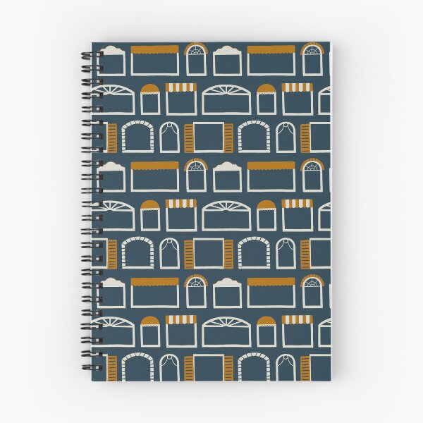 Item preview, Lively window styles from welcoming homes on midnight blue designed and sold by aysegulkacar.