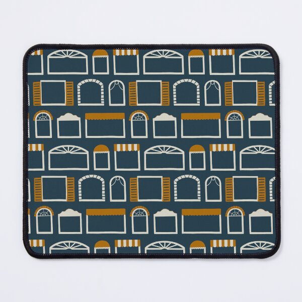 Item preview, Lively window styles from welcoming homes on midnight blue designed and sold by aysegulkacar.