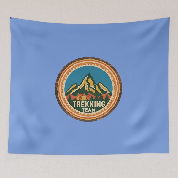 Item preview, Mountain Trekking Team Adventure for Nature and Sport Lovers designed and sold by ErSaSolutions.