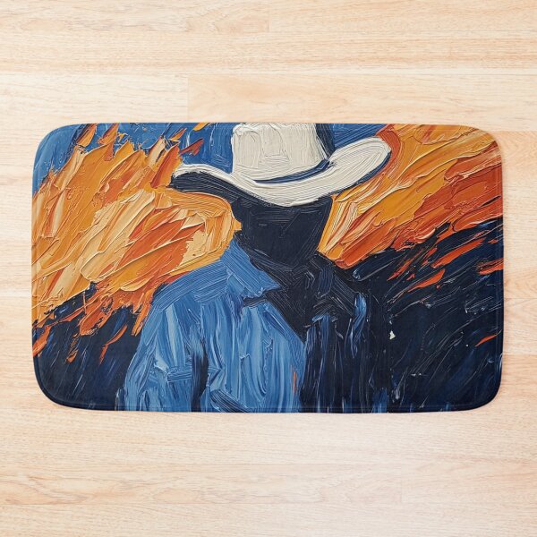 Item preview, Cowboy | Post-impressionist painting style designed and sold by ComicsFactory.