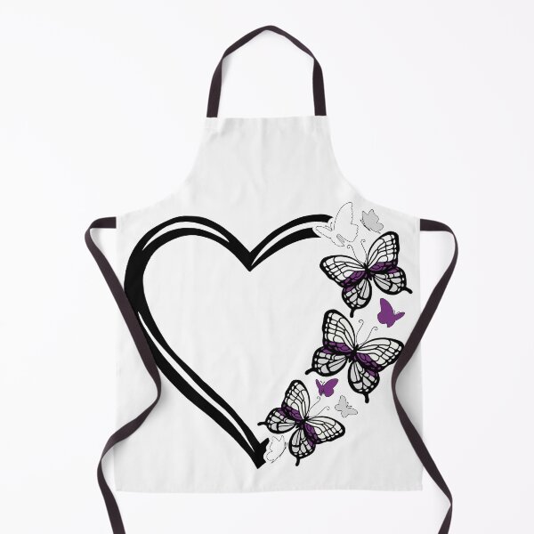 Item preview, Demisexual Pride Flying Butterfly Heart  designed and sold by QueenS-Gallery.