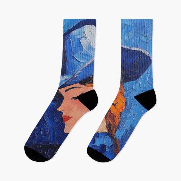 Item preview, Cowgirl | Post-impressionist painting style designed and sold by ComicsFactory.