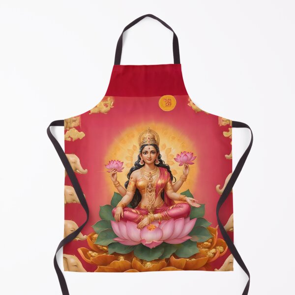 Item preview, Hindu Goddess Lakshmi Wealth and Prosperity Art designed and sold by PrometheusStyle.