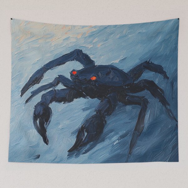 Item preview, Crab | Post-impressionist painting style designed and sold by ComicsFactory.