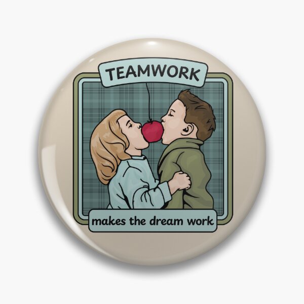Item preview, Teamwork Makes the Dream Work designed and sold by Unhinged Heather.