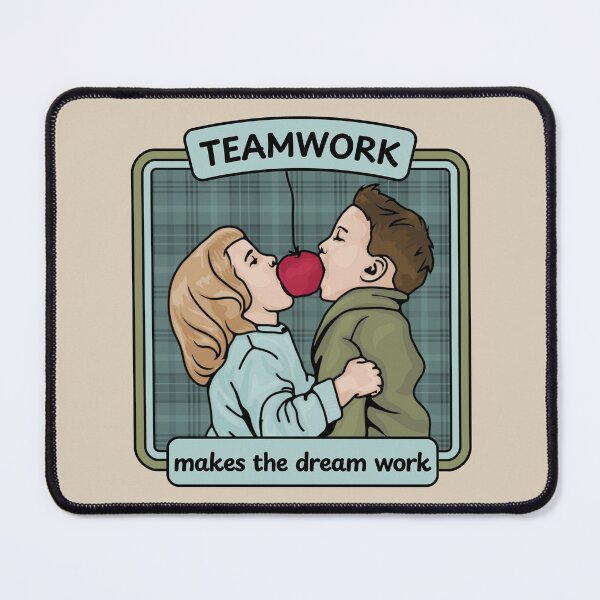 Item preview, Teamwork Makes the Dream Work designed and sold by Unhinged Heather.