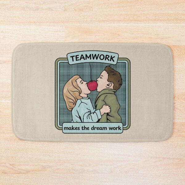 Item preview, Teamwork Makes the Dream Work designed and sold by Unhinged Heather.