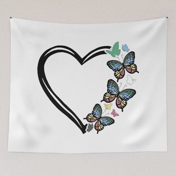Item preview, Disability Pride Flying Butterfly Heart  designed and sold by QueenS-Gallery.