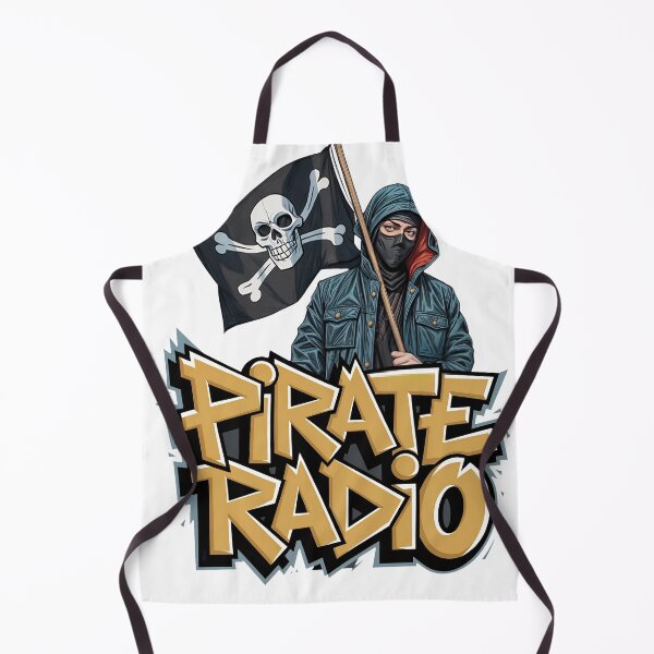 Item preview, Pirate Radio – The Rebellious Spirit of Free Airwaves! designed and sold by 8bitRaver.