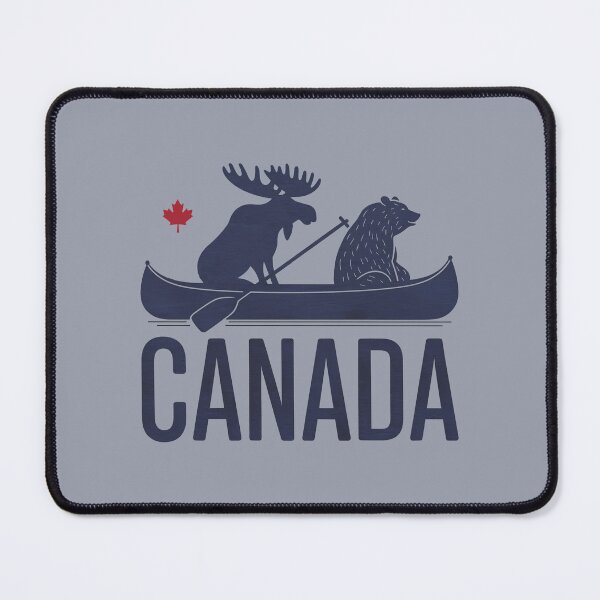 Item preview, Canada Moose And Bear Canoeing designed and sold by HowToCanadian.