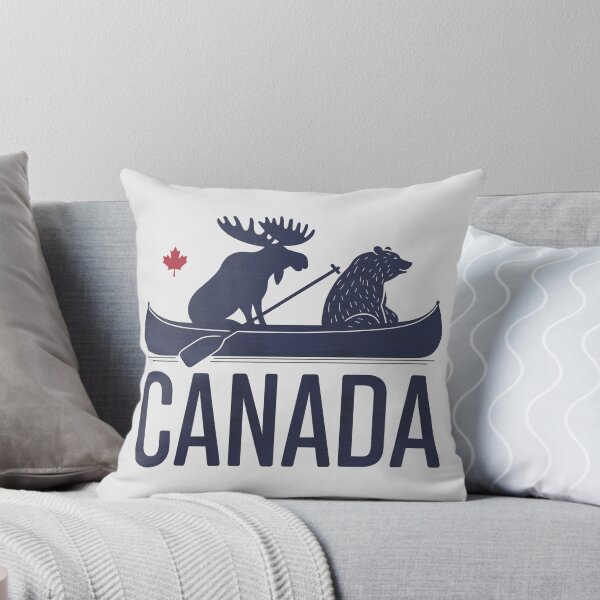 Item preview, Canada Moose And Bear Canoeing designed and sold by HowToCanadian.