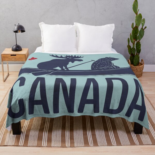 Item preview, Canada Moose And Bear Canoeing designed and sold by HowToCanadian.