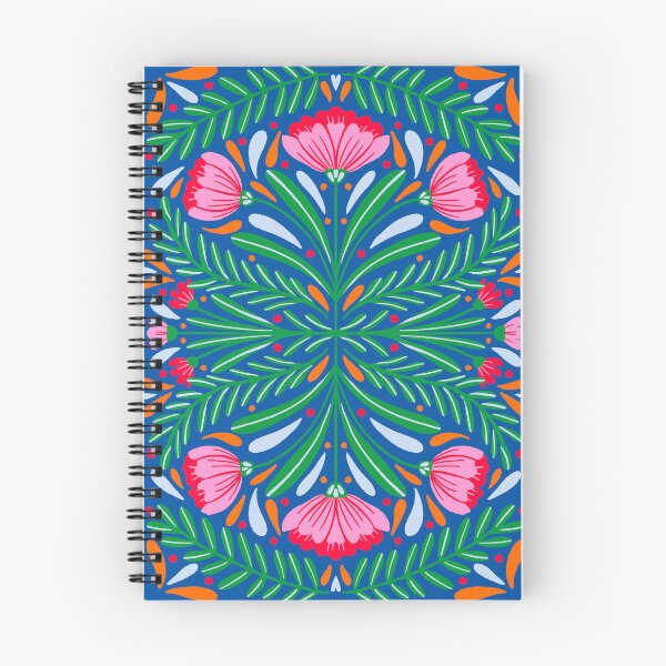 Item preview, Bold symmetrical flowers designed and sold by wackapacka.