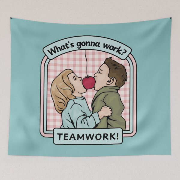 Item preview, What's Gonna Work? Teamwork! designed and sold by Unhinged Heather.