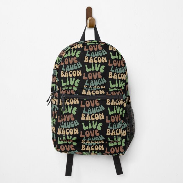 Item preview, Live Love Laugh Bacon – Funny Quirky Text Design for Bacon Lovers designed and sold by Fredster1966.
