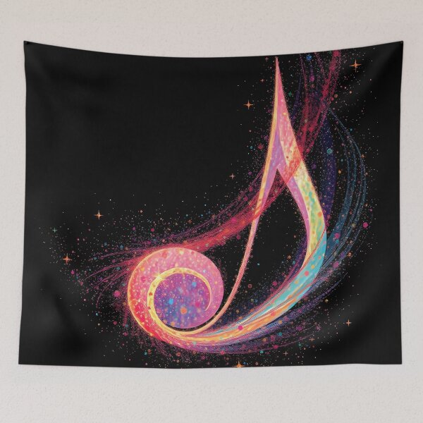 Item preview, Cosmic Stardust Music Note designed and sold by debbiedwarika.