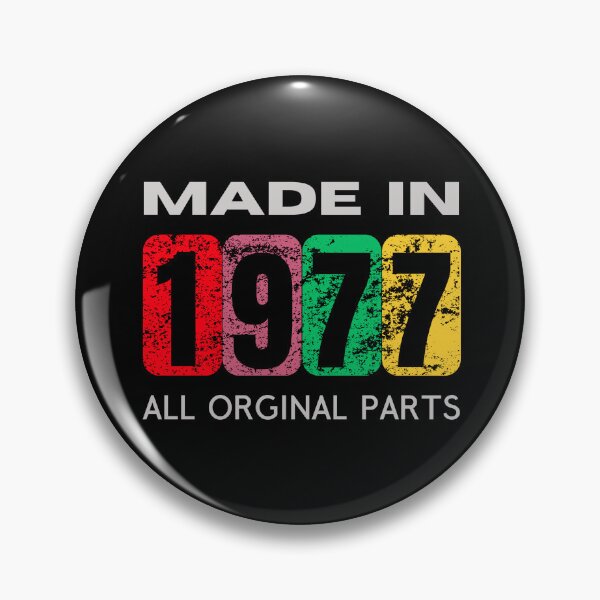 Item preview, Made in 1977 - All Original Parts | Vintage 1977 Birthday Gift designed and sold by Psycho-Crazy.