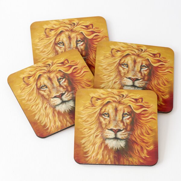 Item preview, Lion of Strength and Willpower designed and sold by Lydia Elaine Art .