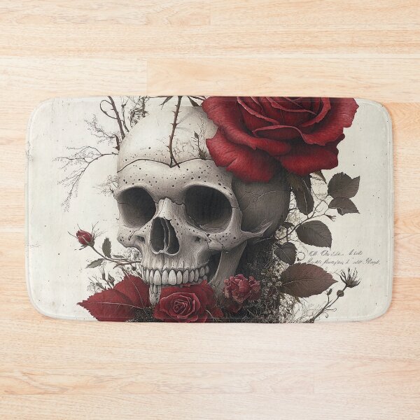 Item preview, Epistle of Decay: The Skull Adorned with Crimson Script designed and sold by bloorose.