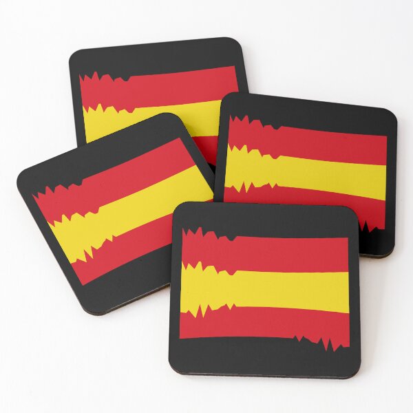 Item preview, Spanish flag blurred look designed and sold by vibeno1.