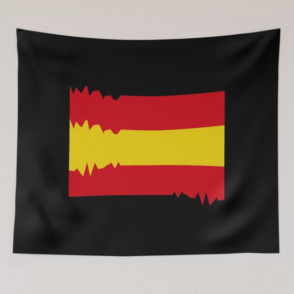 Item preview, Spanish flag blurred look designed and sold by vibeno1.
