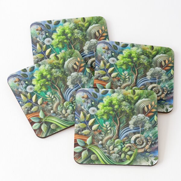 Item preview, The harmony of nature – an artistic play of colors and shapes designed and sold by M-Masterpieces.