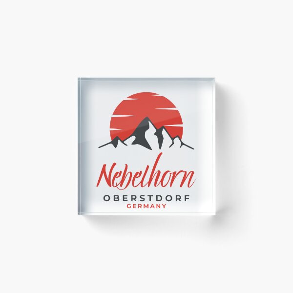 Item preview, Nebelhorn - Oberstdorf - Germany  designed and sold by GoodOldVintage.