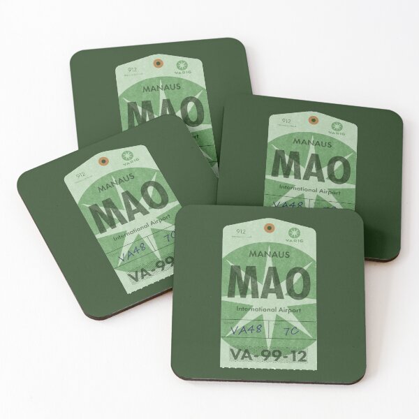 Item preview, Varig retro tag to Manaus designed and sold by LostTravelersLab.