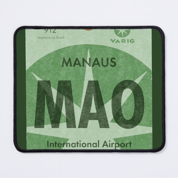 Item preview, Varig retro tag to Manaus designed and sold by LostTravelersLab.