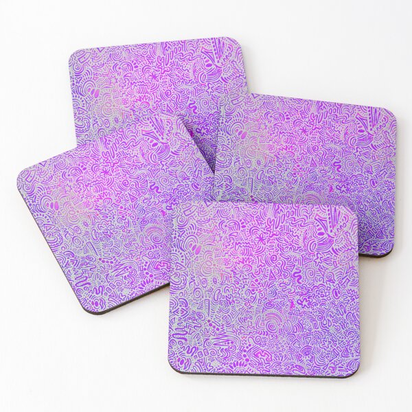 Item preview, Neon Purple Psychedelia designed and sold by sofjac.
