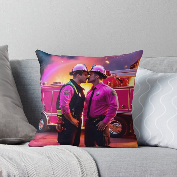Item preview, Firemen kiss designed and sold by PhilDreams.
