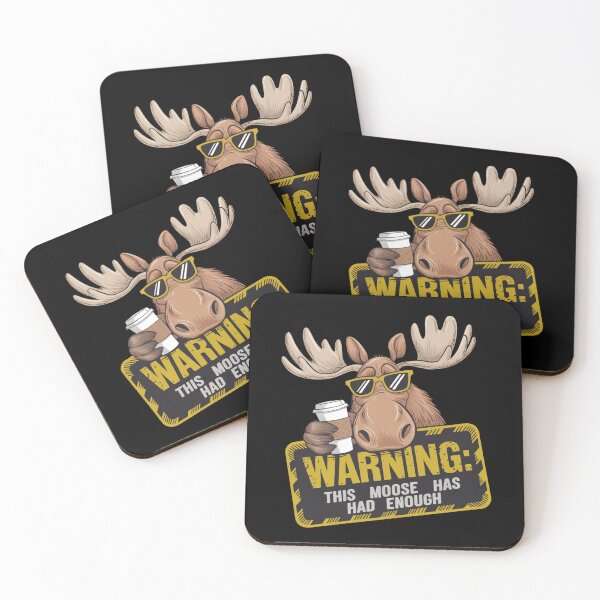 Item preview, Moose Warning | Your New Favorite T-Shirt designed and sold by MartaDreamCraft ⭐⭐⭐⭐⭐.