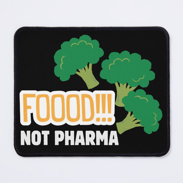 Item preview, Food Not Pharma designed and sold by Klaudesign.