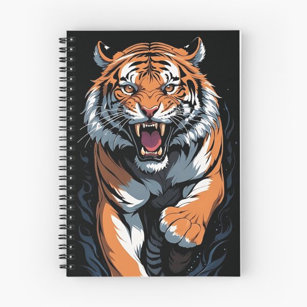 Item preview, Tiger roaring in fury designed and sold by Danh Style.