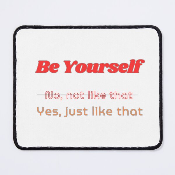 Item preview, Red and orange Be Yourself designed and sold by gemna117.