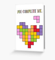 You Complete Me Greeting Card