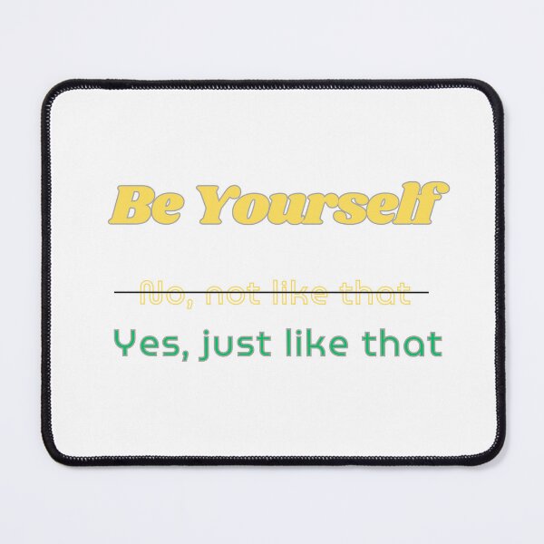 Item preview, Yellow and green Be Yourself designed and sold by gemna117.