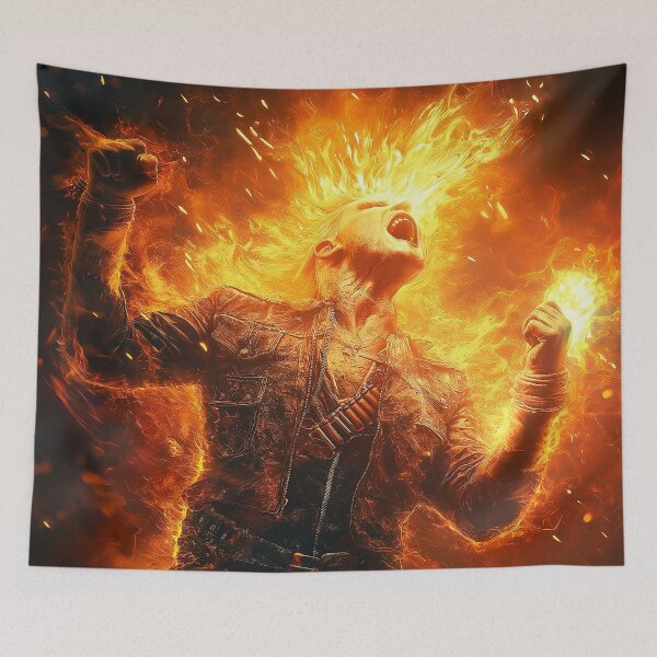 Item preview, With A Rebel Yell She Crys More 2.01 designed and sold by EugeJ.