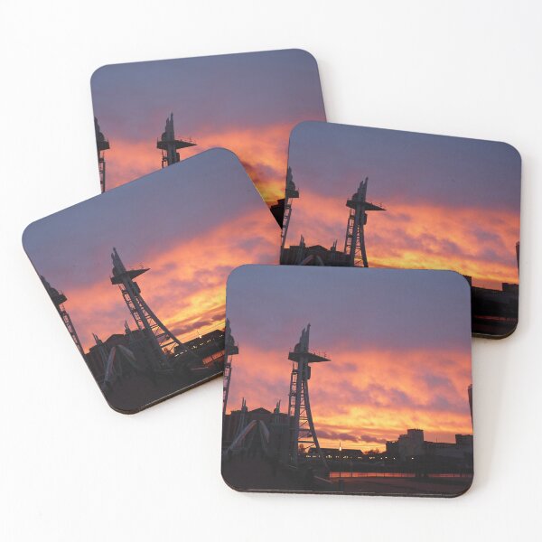 Item preview, Sunset on Salford Quays Manchester designed and sold by LivingDeadGirlx.
