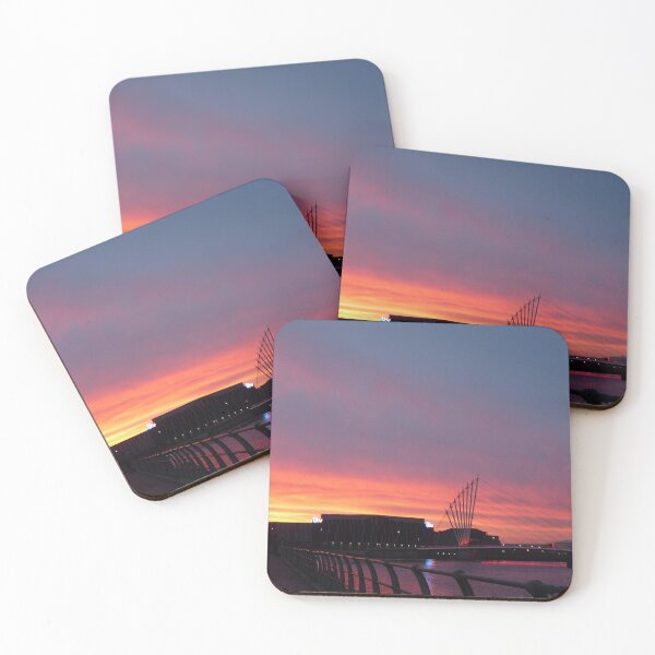 Item preview, Sunset on Salford Quays Manchester designed and sold by LivingDeadGirlx.