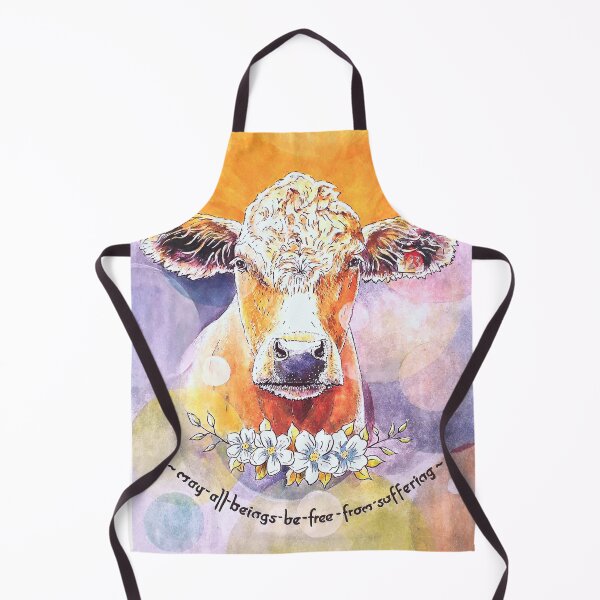Item preview, Colorful watercolor cow designed and sold by Frank J. Art.
