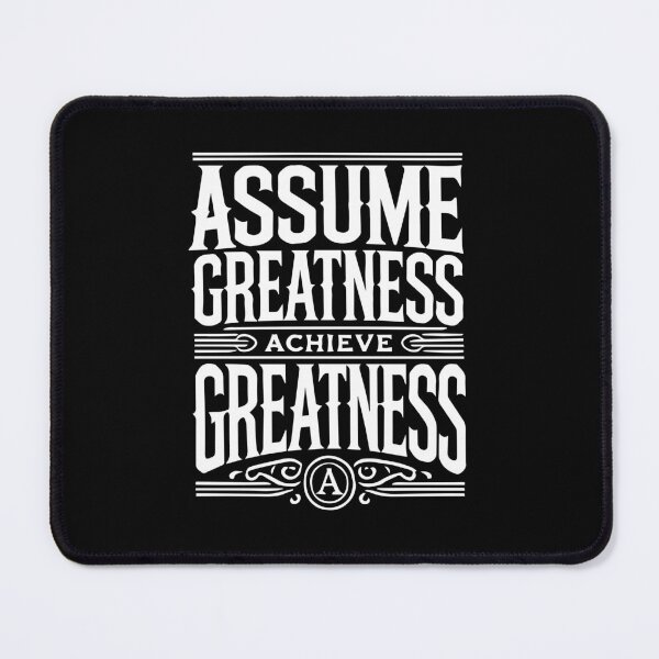 Item preview, Assume Greatness, Achieve Greatness - Law Of Attraction designed and sold by chantastical.