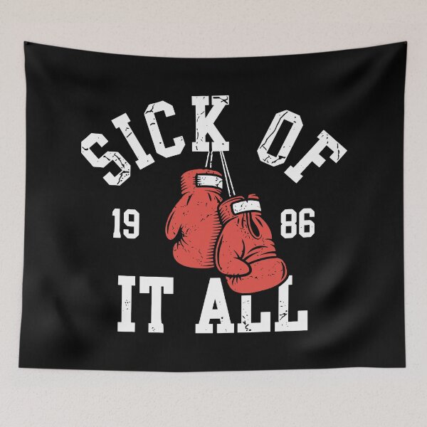 Item preview, Sick Of it All Boxing Gloves Black designed and sold by handadi56.