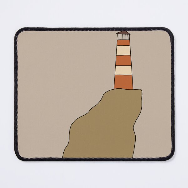 Item preview, Lighthouse in the Ocean designed and sold by shopzarajade.