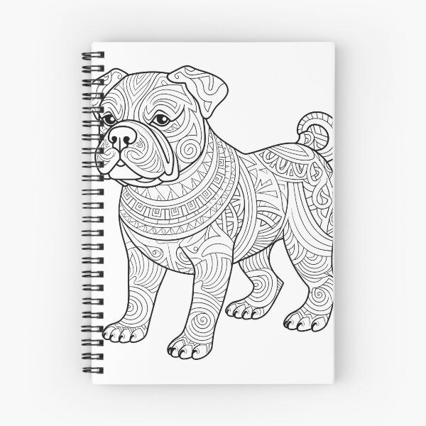 Item preview, Dog #8 Coloring Page Pattern  designed and sold by DavidColoring.