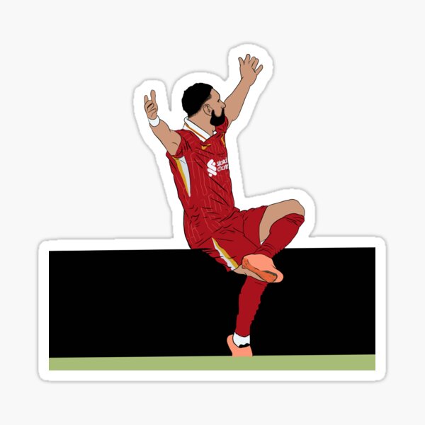 Item preview, Mo Salah designed and sold by DrawnByDan.
