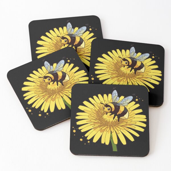 Item preview, Bee and Dandelion Spring fun designed and sold by artcreatedbybill.