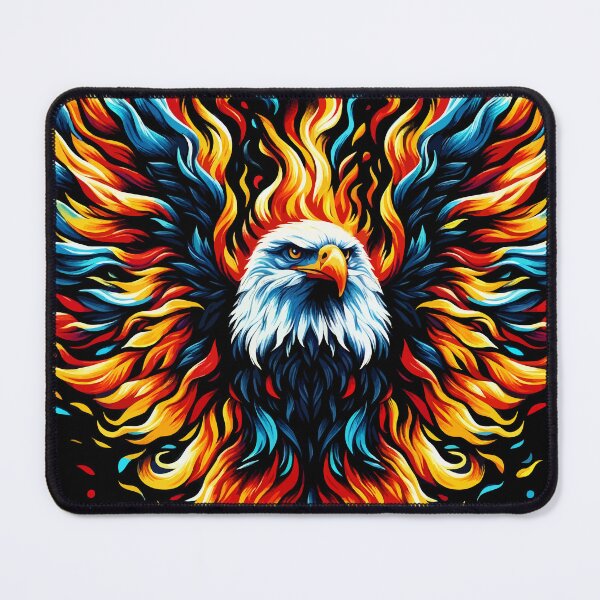 Item preview, Fiery Eagle in Flames designed and sold by houta.